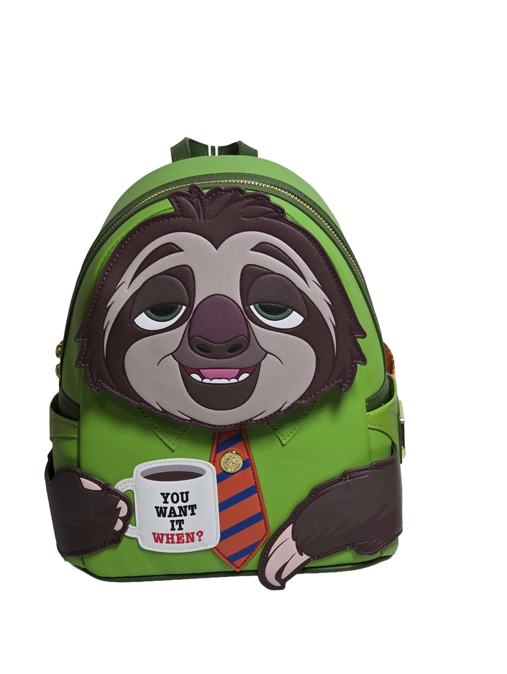 Loungefly Disney Zootopia Flash Sloth Mini Backpack NWT